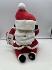 Hallmark Peek-A-Boo Santa Claus Animated Talking Moving Plush 2021 Excellent