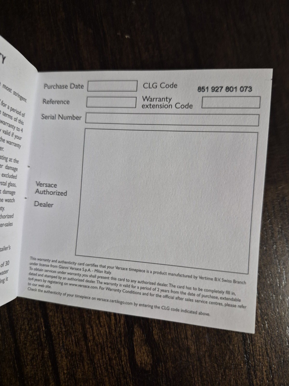 Mens Red Versace Watch VEEFA0124 43mm Silicone Strap New With Box And Papers thumbnail 7