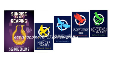 5 Books set The Hunger Games Series by Suzanne Collins Paperback USA ITEM