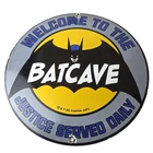 Vintage Batman Sign - Bat Cave DC Comics Toys Porcelain Gas Sign