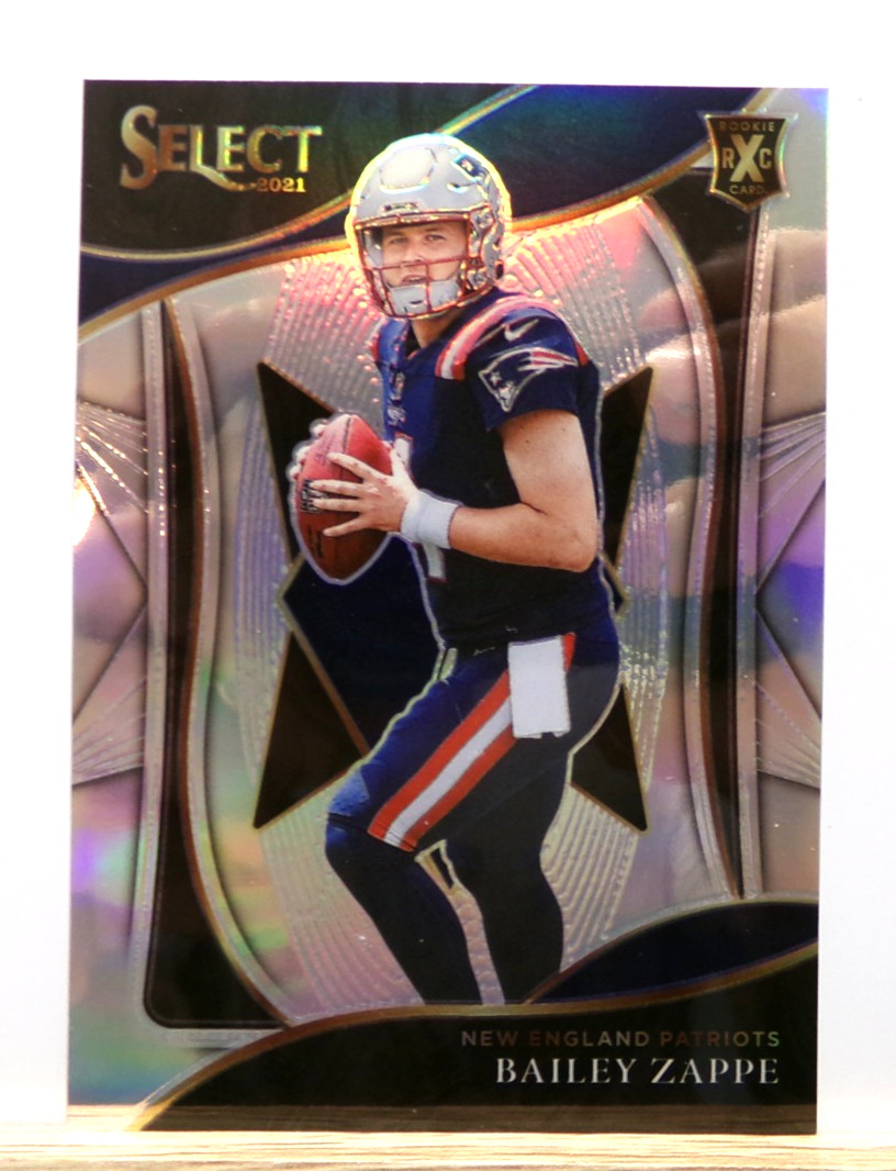 2021 Panini Select Silver Prizm #405 Bailey Zappe XRC Rookie RC
