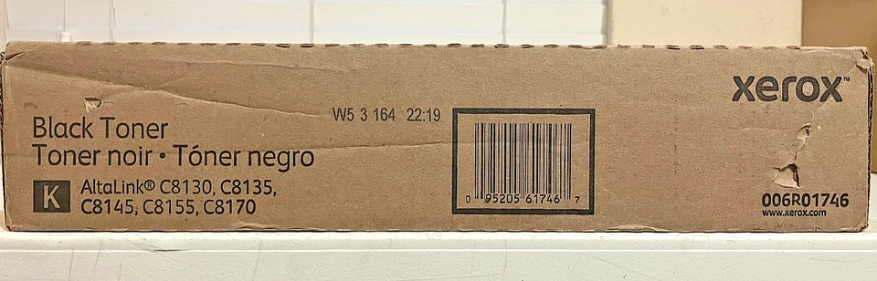 Genuine Xerox AltaLink C8130, 35, 45, 55, 70 Black Toner Cartridge NEW - image 2 of 4