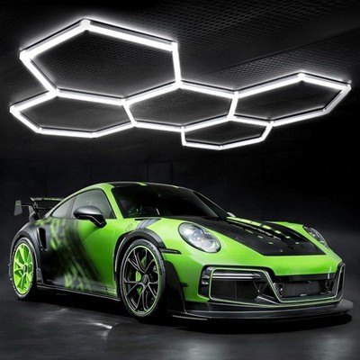 LED Beleuchtung, Garage Licht, LED Deckenleuchte, 24 Stück, 672W, 6500K, LED ...