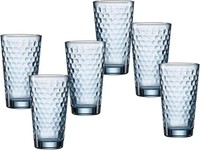 6 TrinkgläSer Ritzenhoff & Breker Wasserglas LongdrinkgläSer-Set Favo Blau Glas