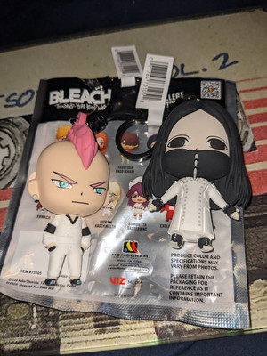 Bleach Thousand Year Blood War Monogram Figural 3D Bag Clip Series