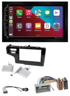 ESX 2DIN DAB USB MP3 Bluetooth Autoradio für Honda Jazz Fit 2013-2020 schwarz - Bild 1 von 4