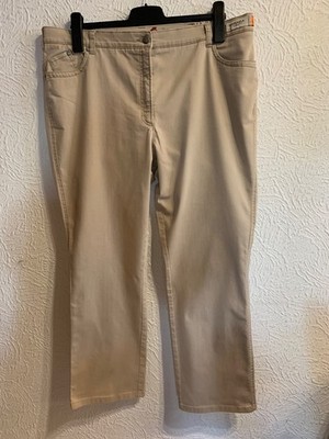 Raphaela By Brax, 48K Damenhose Super Dynamic ,Pro Form Super Slim, Hellbeige 