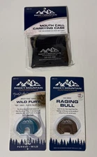 Rocky Mountain Hunting Diaphragm Mouth Call (2 CALLS, 1 CASE) Models 101 & 131