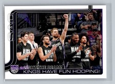 2025-26 Topps #295 Light The Beam!: Kings Have Fun Hooping!