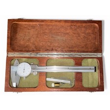 Tesa Swiss Made Inoxydable Trempe 6" Vintage Zacisk