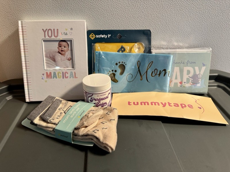 Baby Shower 7 Gift Bundle | Great For Basket Filler | New Items For Mom To Be