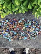 Important Lot De Boutons En Céramiques Vers 1950 & Dlg Mithe Espelt Line Vautrin