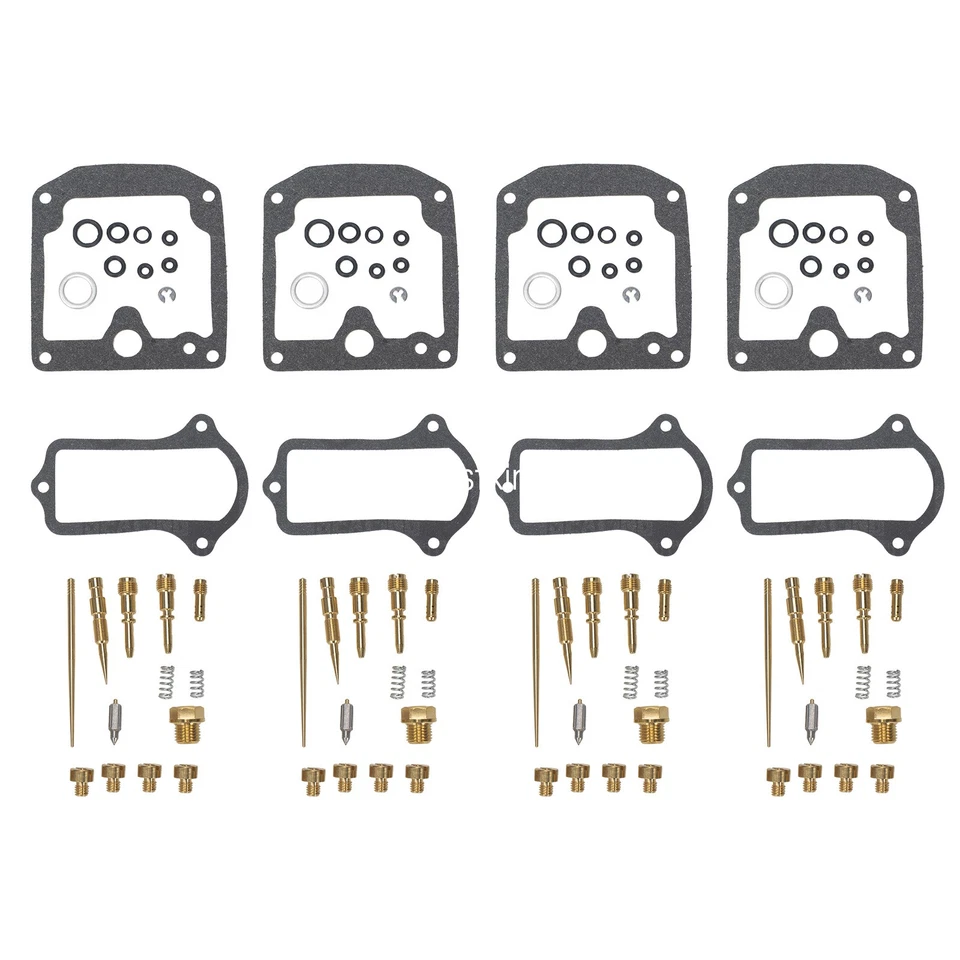 Reparación de reconstrucción de carburador 4X para 1977 1978 1979 1980 Kawasaki KZ 650 B/C/D Foto 3 de 4