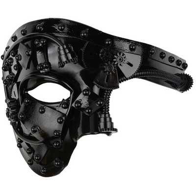 Handmade Steampunk Mask for Men - Retro Elegance