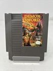 Nintendo NES Game Demon Sword Cartridge *NOT WORKING*