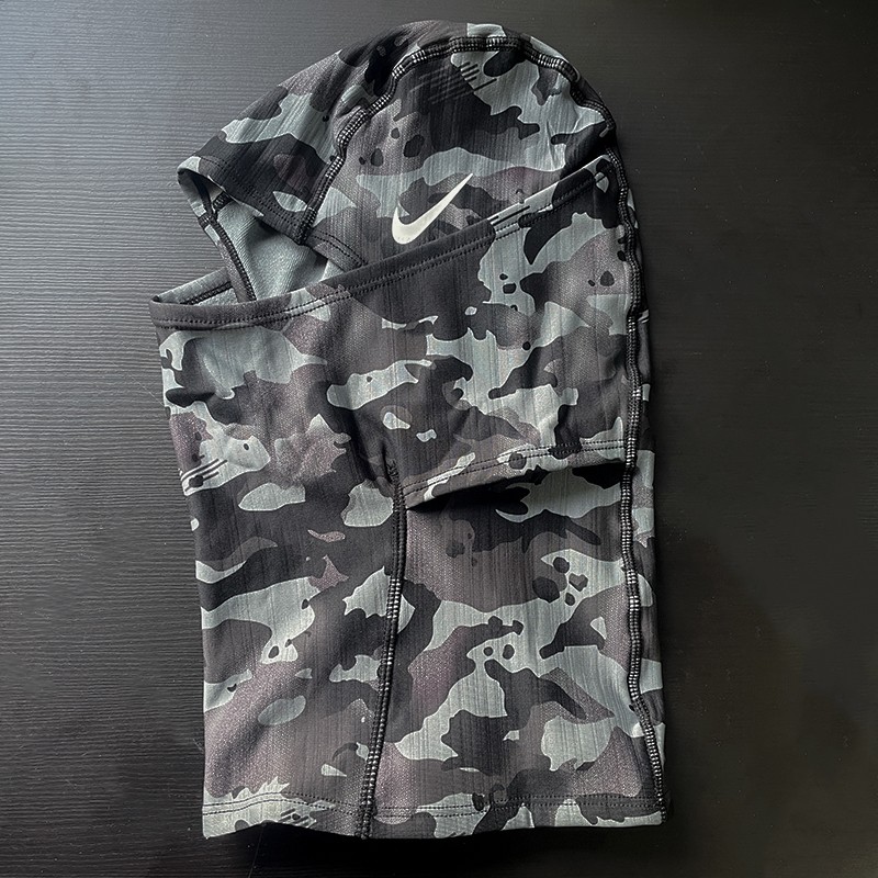 Nike Pro Hyperwarm Ski Mask Hood [Limited edition] Grey Camo