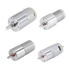 DC 6V/12V/24V 10-150RPM Gear Motor High Torque Electric Reduction Gearbox Motor