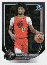 2025-26 Bowman Chrome ~ #BCV-110 Shaedon Sharpe ~ Portland Trail Blazers