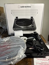 Audio-Technica Automatic Belt-Drive Stereo Turntable AT-LP60X Open Box READ DESC
