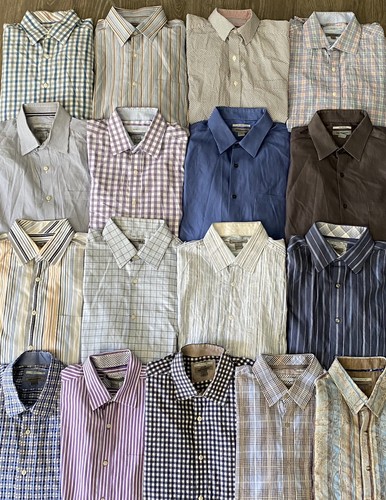 Johnston & Murphy, Mens M L XL Vintage JOHNSTON & MURPHY Casual Dress Shirt Various Styles Colors