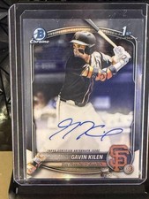 2025 Bowman Draft #CPA-GK Gavin Kilen Chrome Prospect Autographs