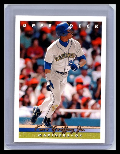 Ken Griffey Jr. [Gold Hologram] #355 1993 Upper Deck card