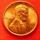 1950-P Lincoln Wheat Cent Penny GEM RED BU From an Original Bank Roll