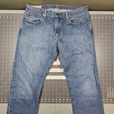 Vintage Polo Ralph Lauren Jeans Mens 33x30 Hampton Straight Preppy Casual Work