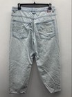 Empyre Men's Light Wash Blue Embroidered Relaxed Fit Baggy Skate Jeans Sz 34 — photo 2