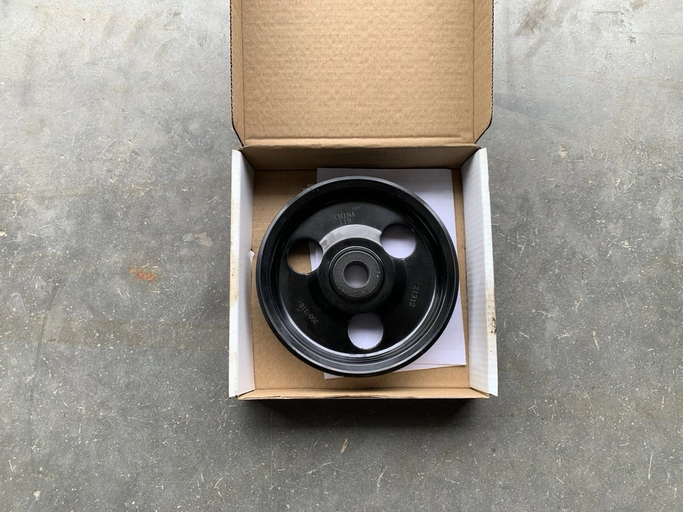 Bomba de dirección asistida polea Dorman para Jeep Wrangler 1999-2006 2000 2001 2002 Foto 2 de 4