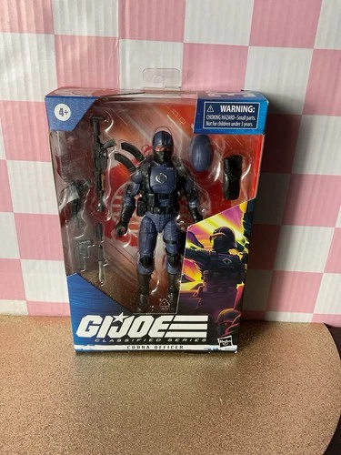 Hasbro G.I. Joe Classified Series Cobra Officer Action Figure - Multicolor