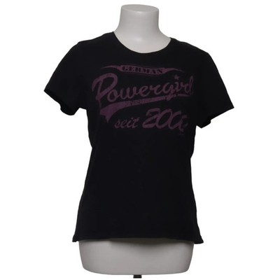 Stedman, T-shirt, Größe: L, Schwarz, Baumwolle, Print, Damen #nWM