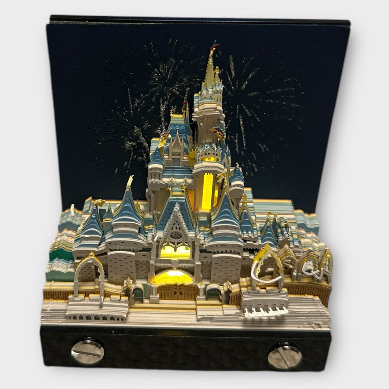3D Fantasy Castle Memo Pad Sticky Notes for Creative Paper Craft-image