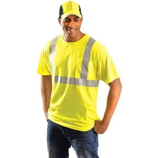 Occunomix Lux-Ssetp2-Yxl T-Shirt, 2, R, Polyester, Yellow, Xl
