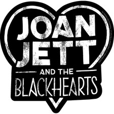 JOAN JETT & THE BLACKHEARTS - LOGO - STICKER - BRAND NEW - MUSIC S-8867