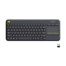 Logitech - K400 Plus TKL Wireless Membrane Keyboard for PC/TV/Laptop/Tablet w...