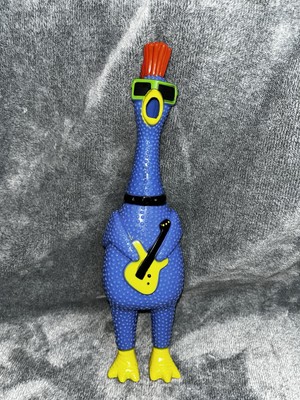 Rock N' Roll Chicken Ja-Ru Squawkin' Chik'N Noise Maker Guitar Squeak Squeezable