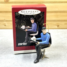 Vintage Hallmark Keepsake Ornament Mr. Spock Star Trek Christmas Holiday Decor