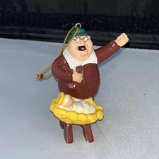 PETER GRIFFIN BABY JESUS FAMILY GUY Vtg 2005 Christmas Ornament Kurt S Adler