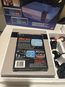 Rare Nintendo NES Control Deck Home Console Mario Bros Bundle Nintendo Box