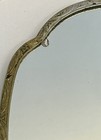 Vanity Hand Mirror Embroidered Back Makeup Beauty Vintage Dressing Table  — photo 4