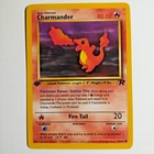 Pokemon Charmander 50/82 1st Edition 2000 Team Rocket Non Holo TCG