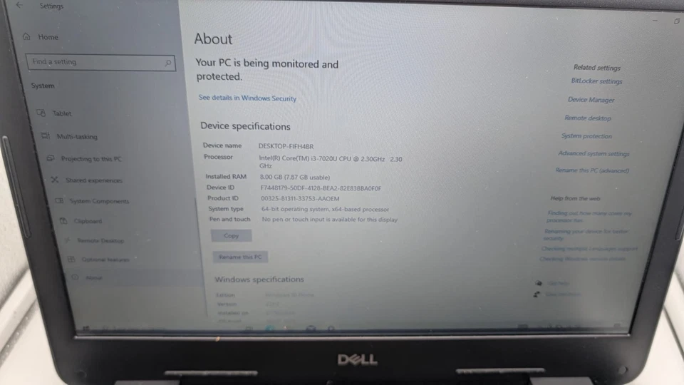 Dell Latitude 3300 · i3-7020U · 8GB · 128GB, photo 2 of 5