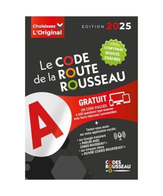 Code de la route Rousseau B 2025