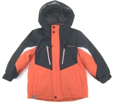 ZeroXposur Boy's 3 in 1 Winter Jacket NWOT Size S 4/5 Orange Black