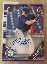 2019 Bowman Jarred Kelenic Purple Paper Prospect Auto Autograph #242/250
