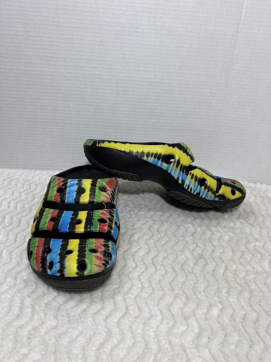 Keen Shoe Yogui Mule Sport Comfort Sandals Tye Dye Hippie Rainbow Men\'s Size 11 Keen Shoe Yogui Mule Sport Comfort Sandals Tye Dye Hippie  main image 2