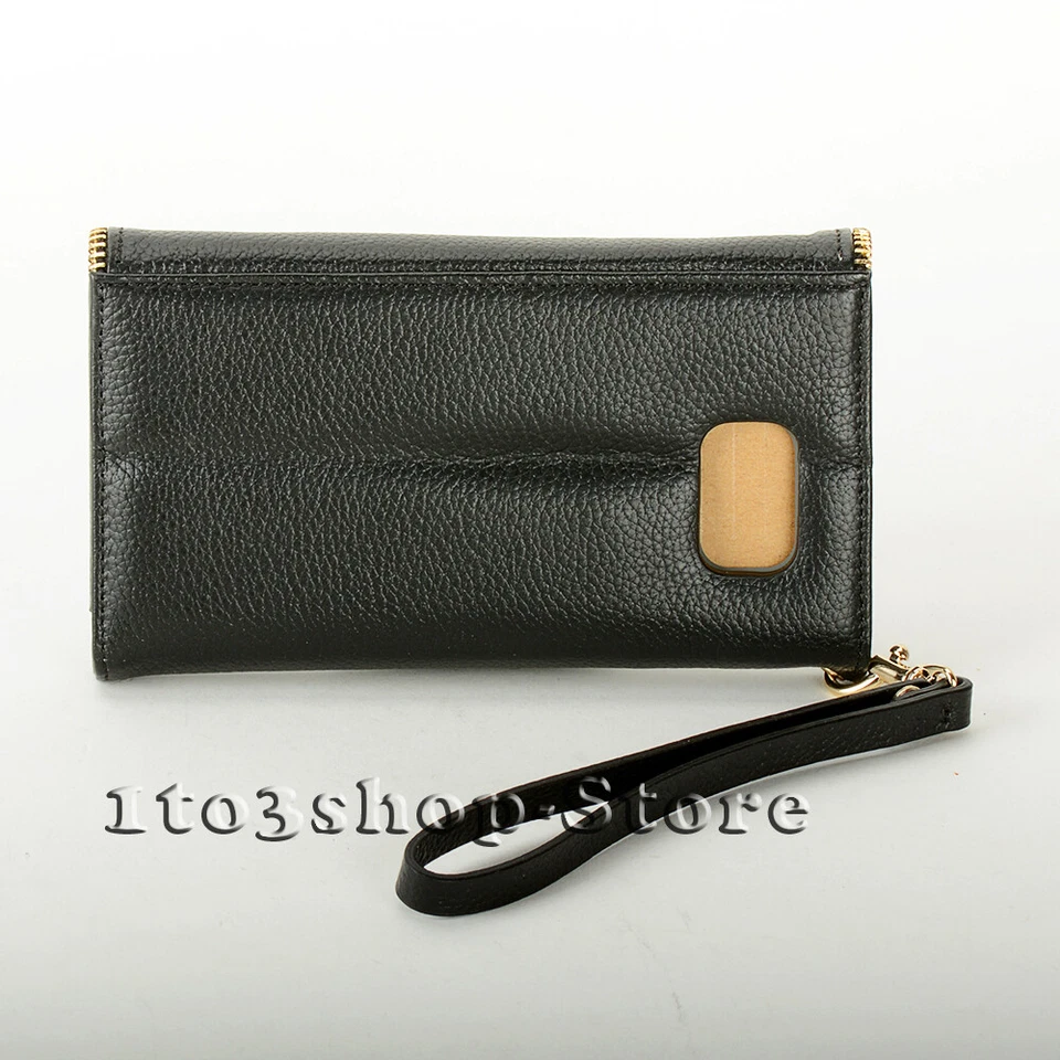 Case Mate Rebecca Minkoff Leather Folio Wallet Wristlet for Galaxy Note 5 Black - Image 4 of 4