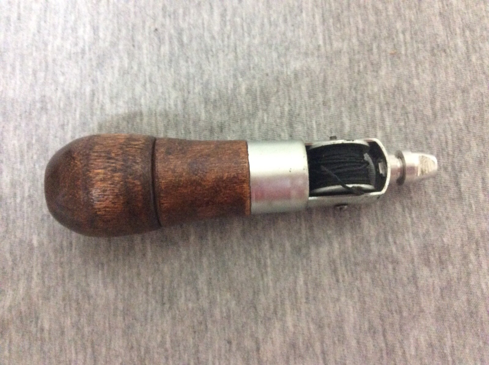 Vintage C. A. Myers Co. Lock Stitch Sewing Awl In Original Box