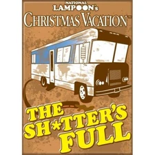 THE SH*TTER’S FULL NATIONAL LAMPOON’S CHRISTMAS VACATION REFRIGERATOR MAGNET